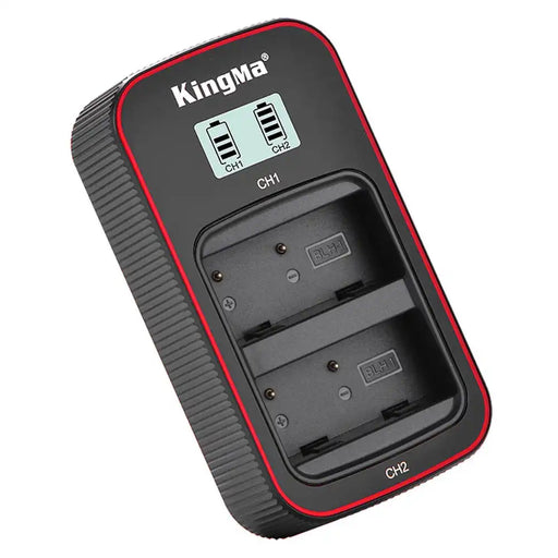 KingMa BLH-1 Fast Charger | Olympus | Dual Slot - 1