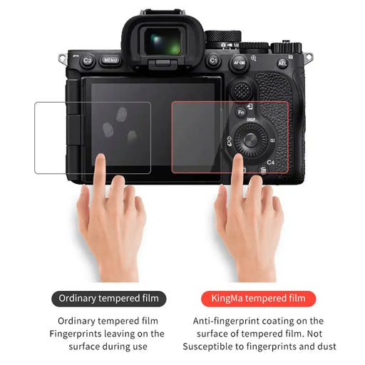 KingMa BMTG034-A7M5 | Sony | Camera Screen Protector - 2