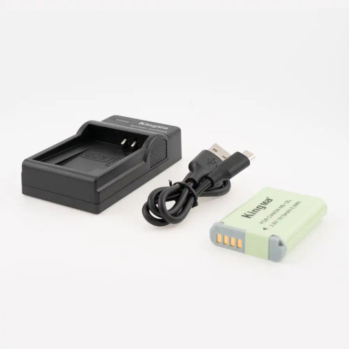 Canon NB - 12L 1910mAh Replacement Battery and Single Charger with LED Indicator Set - Camera Batteries
