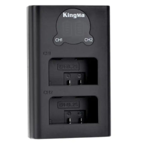 KingMa EN-EL25 Battery Charger | Nikon | Dual Slot LCD Display - 1