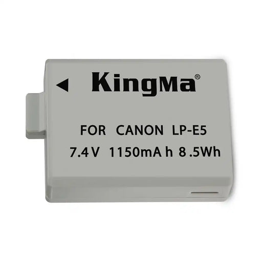 KingMa LP-E5 | Canon | 1150mAh | Replacement Battery | Fully Decoded - 1