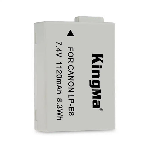 KingMa LP-E8 | Canon | 1120mAh | Replacement Battery | Fully Decoded - 1