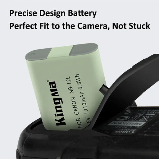 KingMa NB-12L | Canon | 1910mAh | Replacement Battery - 2