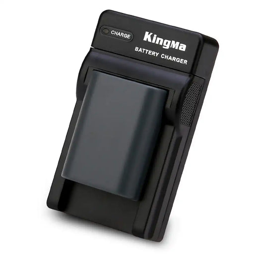 KingMa NB-2LH & NB-2L Set | Canon | 700mAh Battery | Single Charger | LED - 2