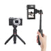 [KingMa] New Vlog Accessories Vlogging Camera Grip Extension Tripod For Mirrorless action smart phone - Black Tripods &