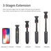 [KingMa] New Vlog Accessories Vlogging Camera Grip Extension Tripod For Mirrorless action smart phone - Black Tripods &