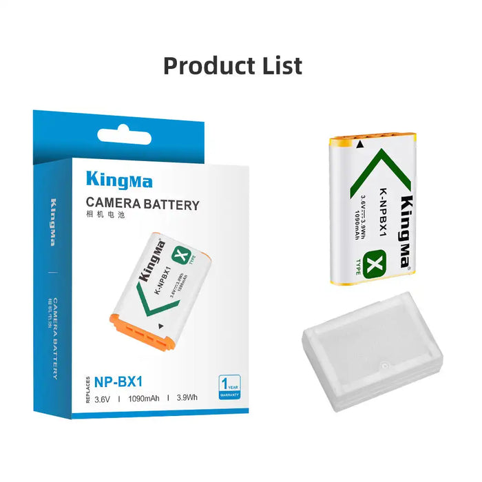 KingMa NP-BX1 | Sony | 1090mAh | Replacement Battery - 8
