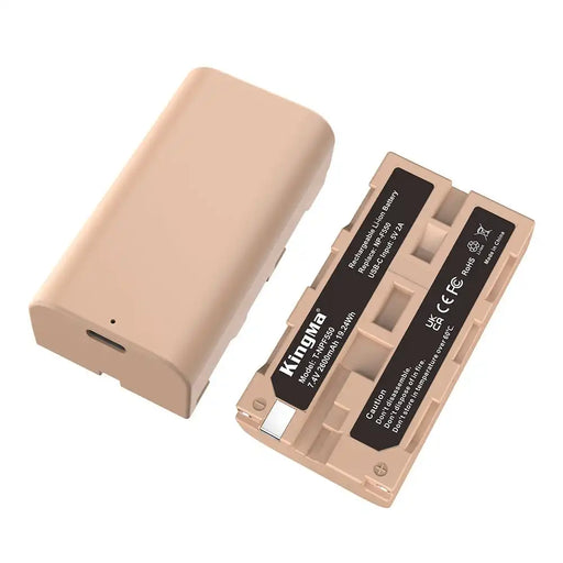 KingMa NP-F550 | Sony | 2600mAh | Replacement Battery | USB Type-C Port - 2