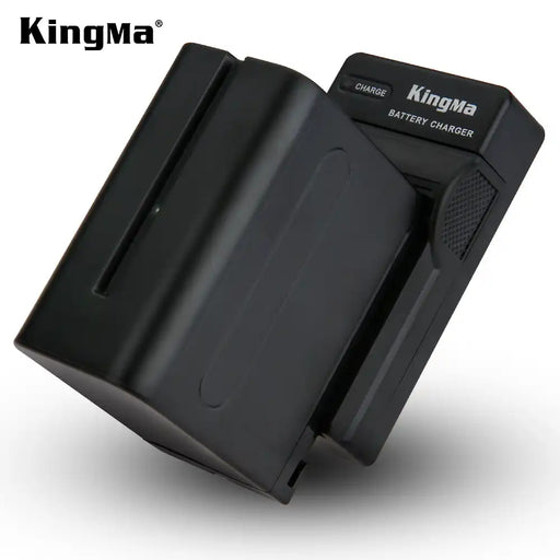KingMa NP-F970 Set | Sony Camera | 6600mAh Battery | Single Slot | LED - 2