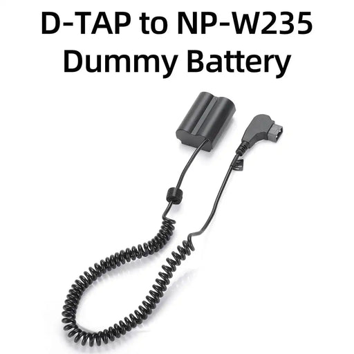 KingMa NP-W235 Dummy Battery | Fujifilm | D-Tap Connector Version - 1