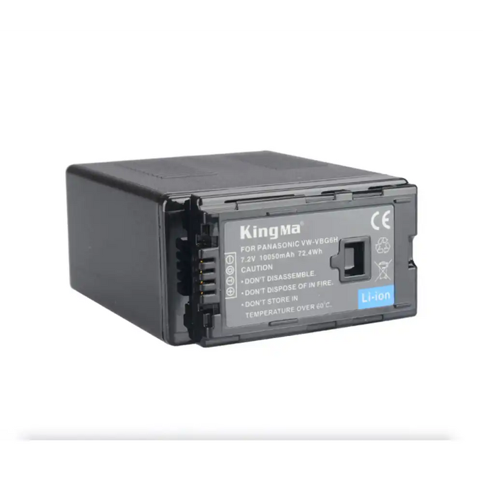 [KingMa] Replacement Battery for Pan. VW - VBG6 5400mAh and 10050mAh Capacity / VBG6 - Camera Batteries