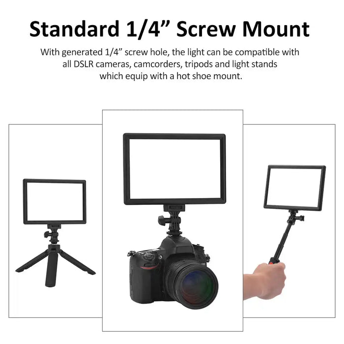 [KingMa] Ultra Bright Spot / Soft Light with SMD LED Beads Smart HD LCD Display Suitable For Live Streaming Photoshoot