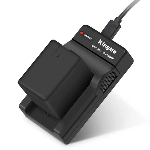 KingMa VW-VBT380 Set | Panasonic | 3560mAh Battery | Single Charger | LED - 2