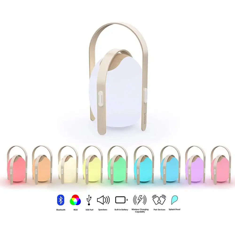 Mooni Mooni OVO mini LED Speaker | Bluetooth | 10 Colour Modes(4 — Gadget ...
