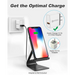 [Nulaxy] Wireless Charger Adjustable Aluminum Charging Stand