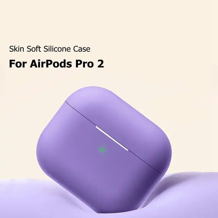 Airpods Pro 2nd Gen Protective Silicone Case with Lanyard Strap and Supports Wireless Charging - 5