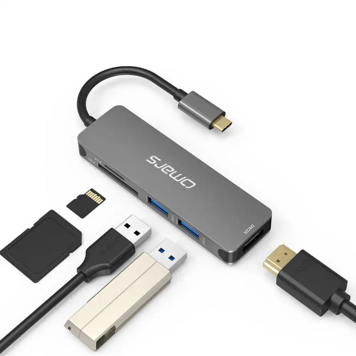 [OMARS] SuperFast Charging 5 Port USB - C Hub - OMHB006 - 2