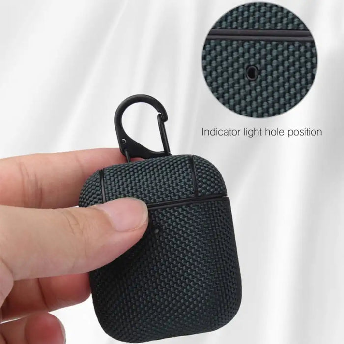 Protective Nylon Case For Apple Airpods Pro and Apple AirPods 1/2/3 Supports Wireless Charging - 19