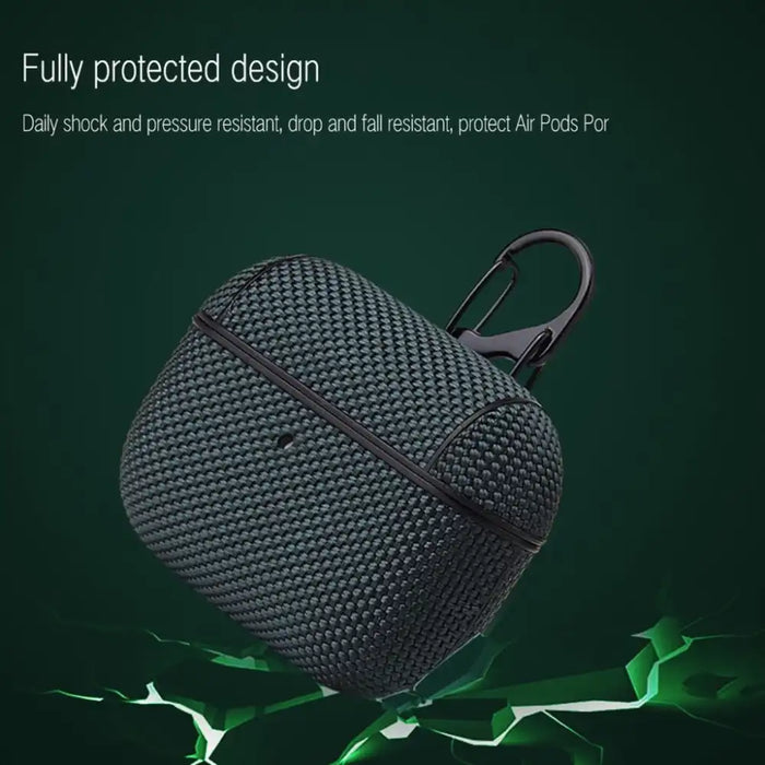 Protective Nylon Case For Apple Airpods Pro and Apple AirPods 1/2/3 Supports Wireless Charging - 12