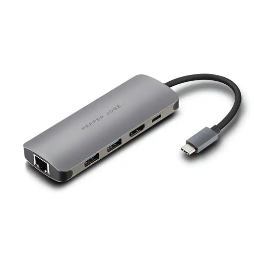 USB - C Digital AV Multiport & Network Hub Adapter [TCH - 5 Grey] - 1